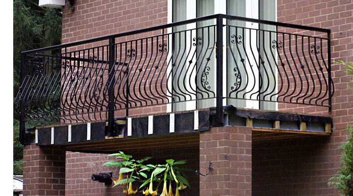 Wrought Iron Balconies - Condover Forge Shrewsbury