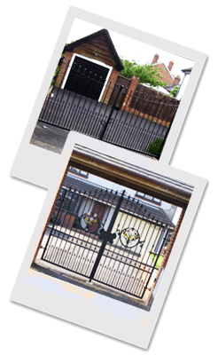 Wrought Iron Gates - Condover Forge Shrewsbury