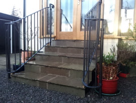 Wrought Iron Handrails - Condover Forge Shrewsbury