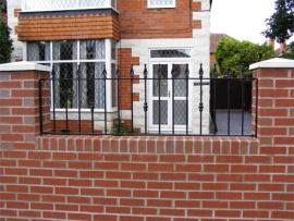 Wrought Iron Railings - Condover Forge Shrewsbury