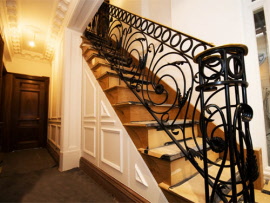 Wrought Iron Stairs - Condover Forge Shrewsbury