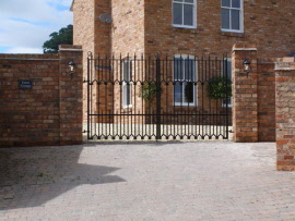 Gothic Style Gate - Condover Forge Shrewsbury