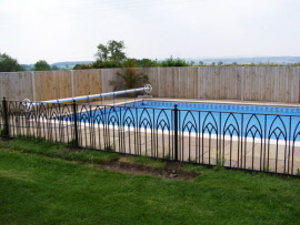 Gothic Style Railings - Condover Forge Shrewsbury