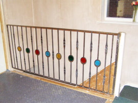 Wrought Iron Handrails - Condover Forge Shrewsbury