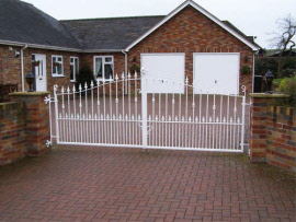 Wrought Iron Gates - Condover Forge Shrewsbury