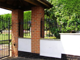 Wrought Iron Railings - Condover Forge Shrewsbury