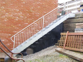 Wrought Iron Stairs - Condover Forge Shrewsbury