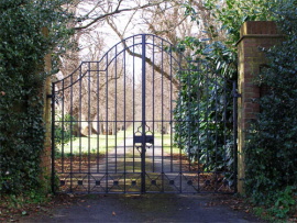 Wrought Iron Gates - Condover Forge Shrewsbury