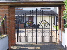 Wrought Iron Gates - Condover Forge Shrewsbury